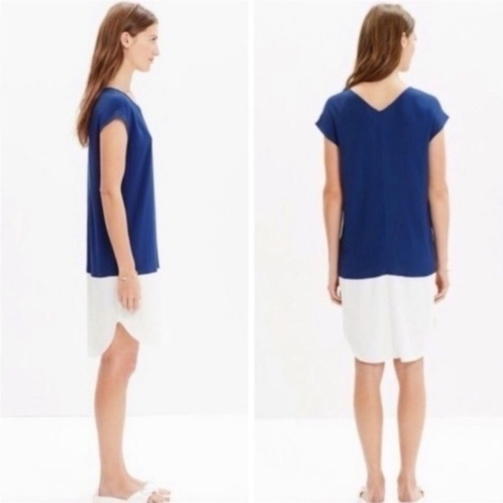 Madewell Layout Color Block Tunic Dress